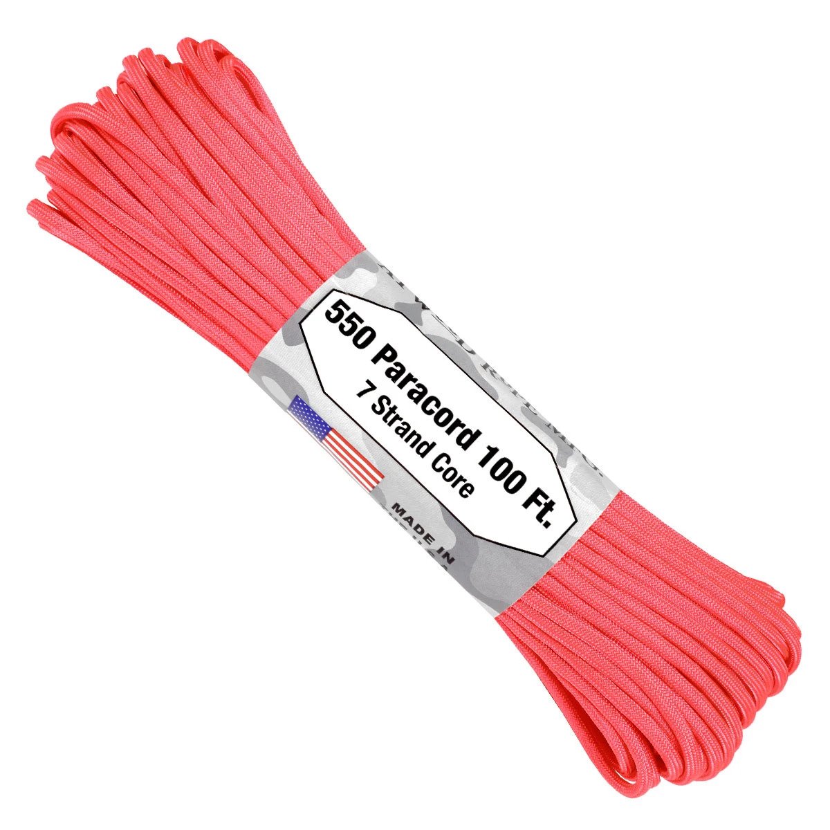550 Paracord 100ft - Pink